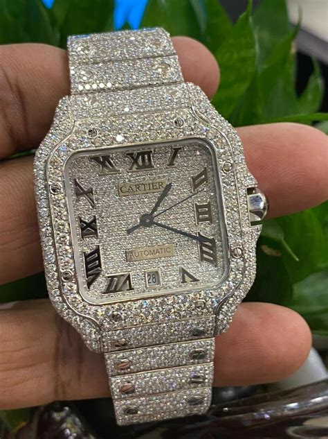 cartier diamond watch|cartier diamond watch men's.